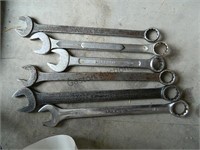 6 Assorted Wrenches Snap-On etc.