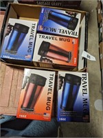 (5) Travel Mugs