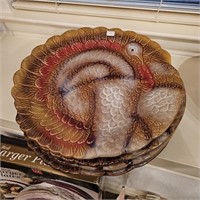 4 Better Homes Turkey Motif  Platters (Plates)