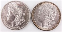 Coin 2 Morgan Silver Dollars 1879 & 1883-O