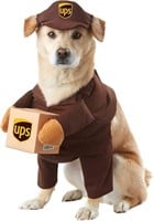 Brown_UPS PAL Dog Costume, Small
