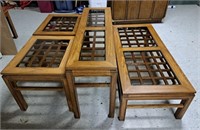 Coffee Table, End Tables & Sofa Table Set