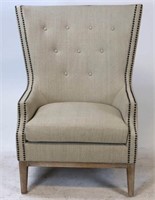 Contemporary Wingback Chair