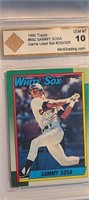 Sammy Sosa-1990 Topps-#692-gem Mt 10