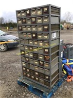 E2 Metal Bolt Bin full of bolts