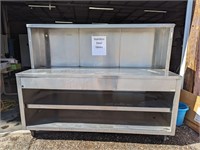 Stainless Steel Prep Table 25” x 72” x 57”