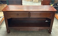 49" x 27" Cabinet Coffee Table 2 Drawers