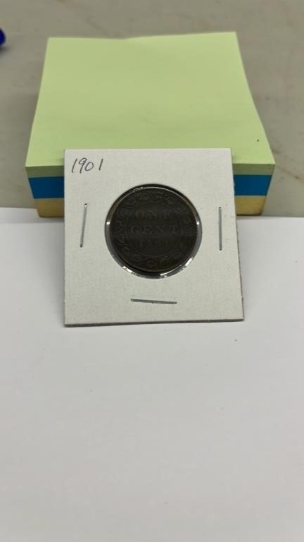 1901 Large Cent