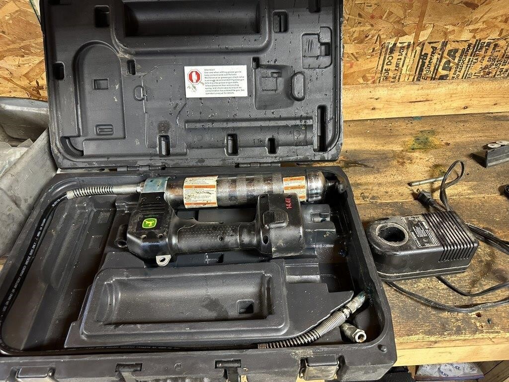 John Deere Grease Gun - battery operated