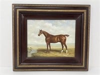 Horse Painting, Signed
