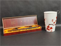Tea Forte Kati Tea Brewer & Chopsticks in Case