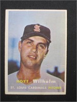 1957 TOPPS #203 HOYT WILHELM CARDINALS