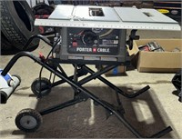 Porter Cable Table Saw w/ Folding Stand NICE!