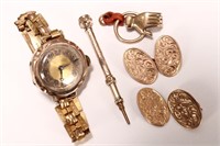 Quantity of Gold Jewellery,