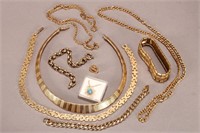Quantity of Gold Plate and Rolled Gold Jewellery,