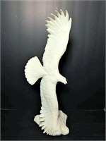 Triune Italian Alabaster Carved Eagle