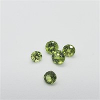 $200 Genuine Peridot 4-6Mm(4ct)