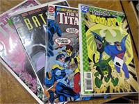(4) Various DC Comics