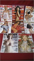 8 Issues 2004 Playboy Magazines