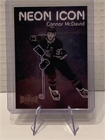 Connor McDavid Meral Universe Neon Icon Card