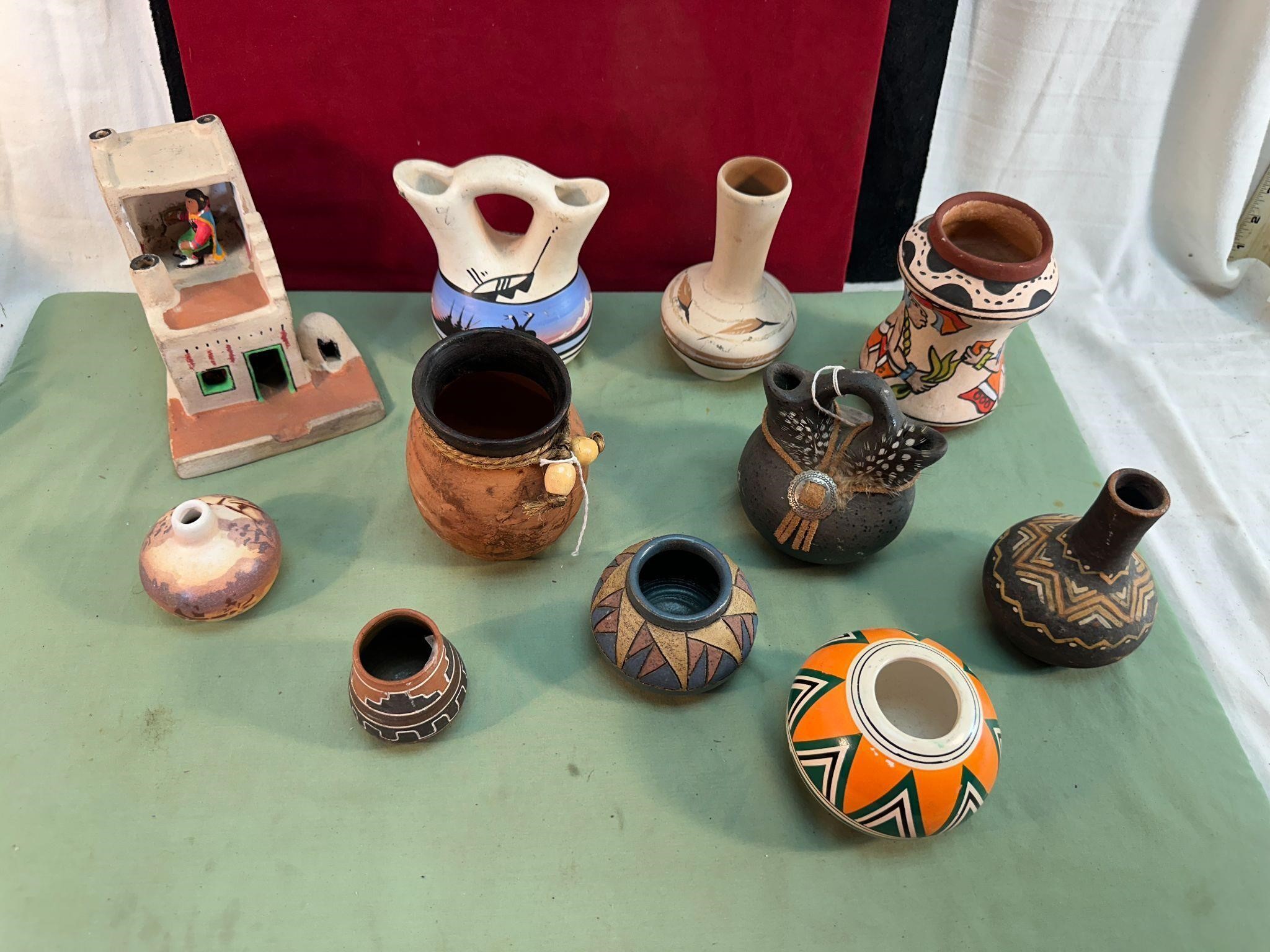 MEXICAN POTTERY VASES