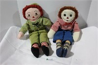 Pair of Red Headed Dolls