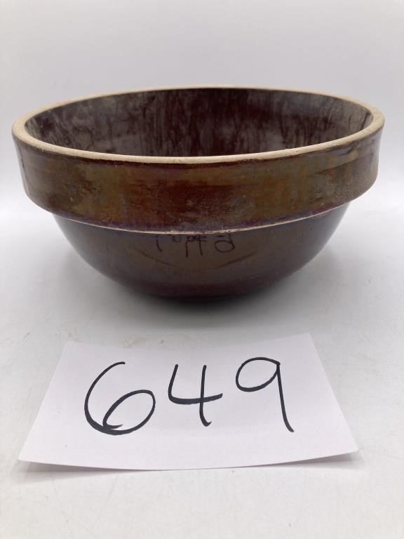 Stoneware Bowl 8.5" Diam Bowl