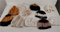 Vintage Crocheted/Knitted Hats