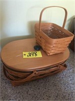 (2) Longaberger baskets