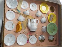 Vintage child's tea set dishes UPSTAIRS BEDROOM 4