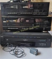 Optimus Sct-87 Cassette Deck 14-655, Fisher