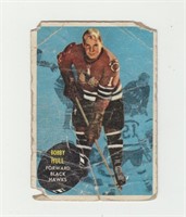 1961 Topps Bobby Hull Hockey Card