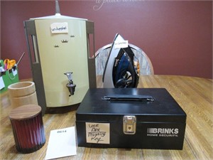 Coffee Maker - Sunbeam Steam Iron - Lock Box