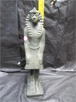 Vintage Pharaoh Eqypt Resign Figurine Signed