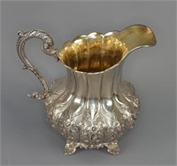 Early Sterling Silver Cream Pitcher