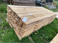 55Pcs Pine Lumber 2" X 8'