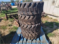 Set of Bobcat 12-16.5HD tires