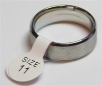 New Band Ring (Size: 11) - 8mm Band Width