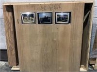 Wood Framed Art Storage Box