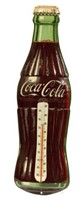 Tin Coca-Cola Thermometer