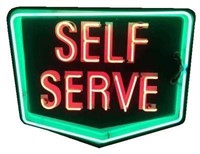 Self Serve Neon Sign