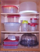 Plastic food storage containers - Rubbermaid