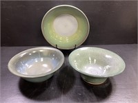 Ceramic Glazed Pottery Bowls