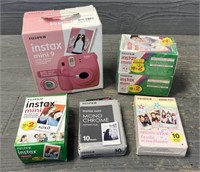 Instax Mini 9 Polaroid Camera w/ Film