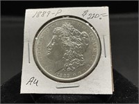 1889-P Morgan Silver Dollar