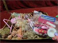 Barbie doll parts & accessories.