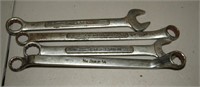 1 SnapOn 3 Craftsman American Wrenches