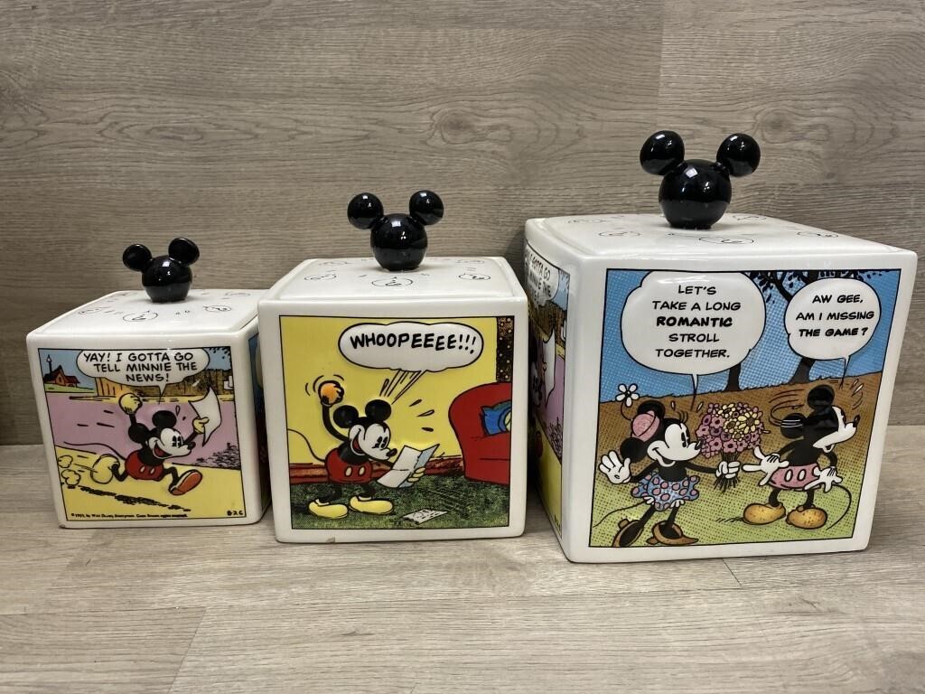 Disney / Gibson (3) Piece Canister Set - Small