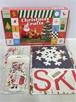 Lot of holiday crafts, stickers and decor