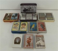 Vintage & Advertising Playing Cards - All in